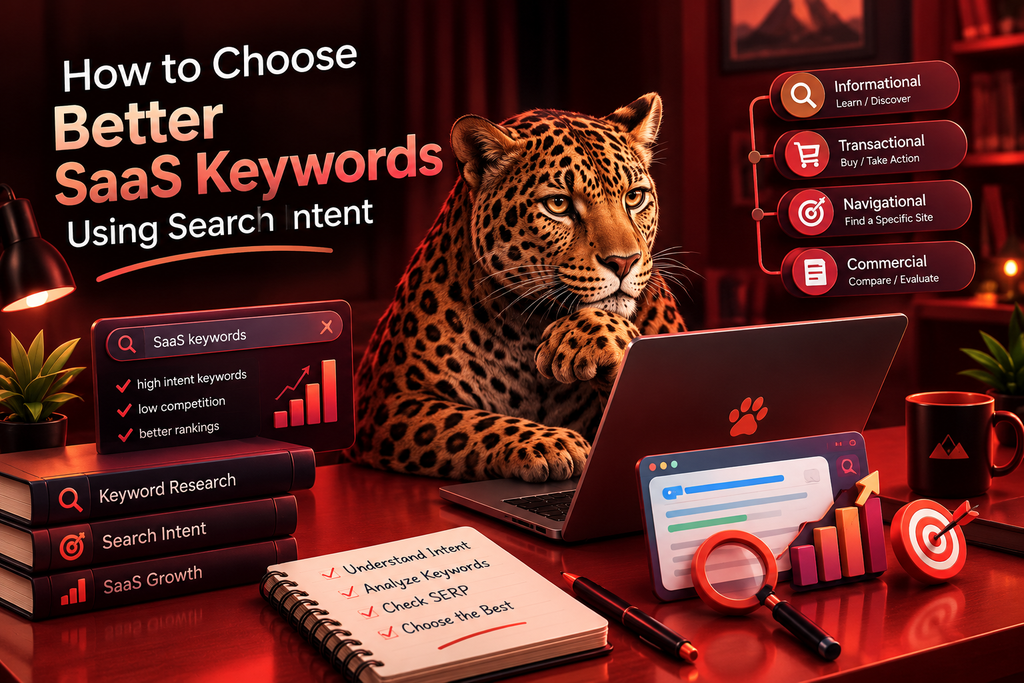 How to Choose Better SaaS Keywords Using Search Intent for Effective Keyword Research and Improved SEO Rankings.